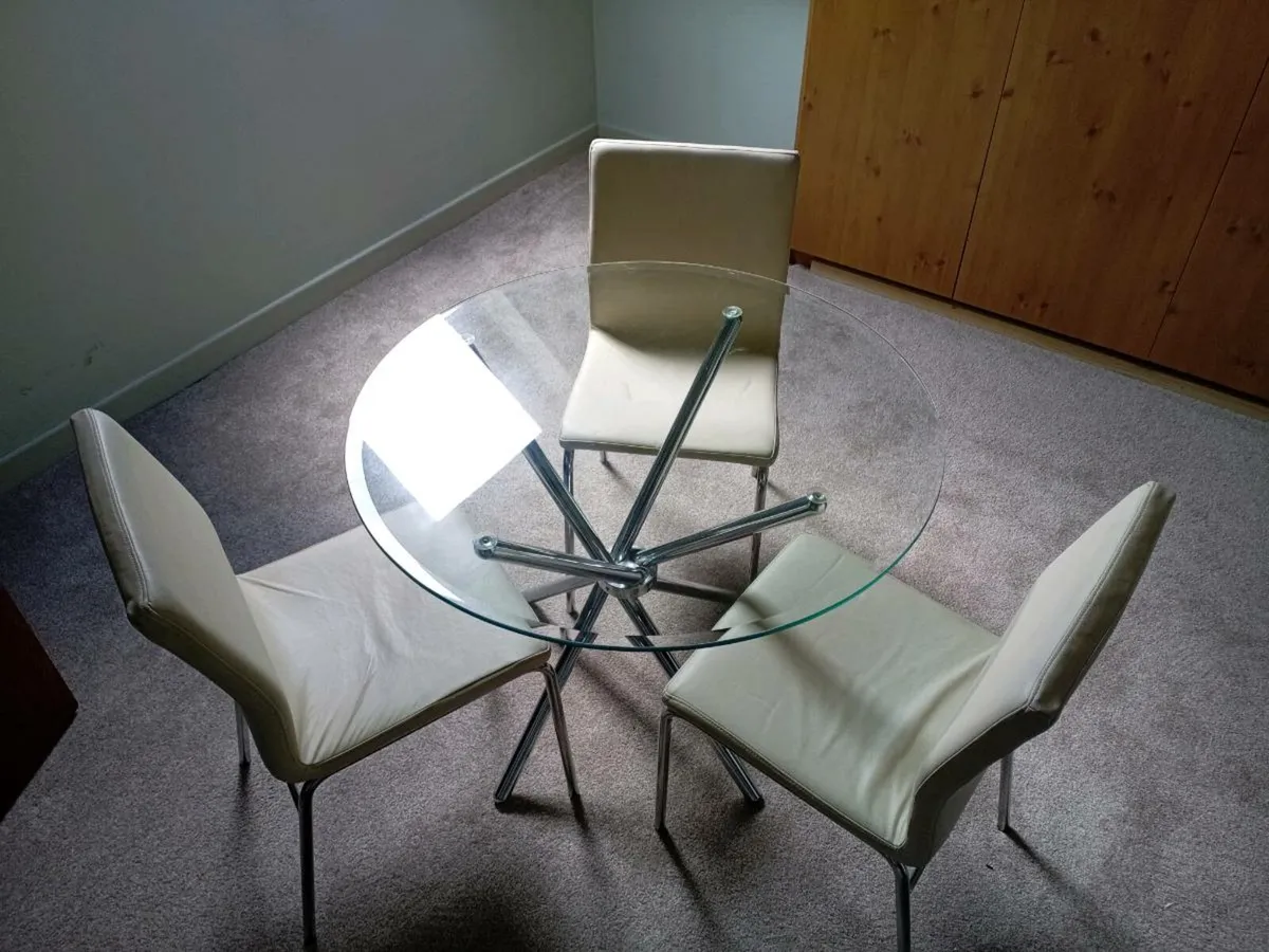 Table and chairs