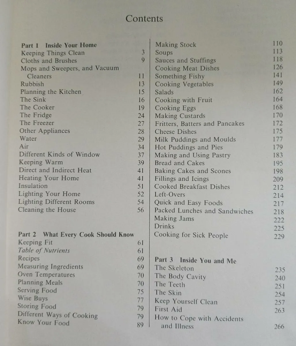 Keeping House Vintage Domestic Science Book - Image 2