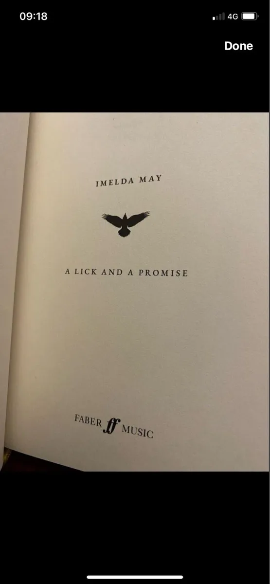 A Lick & A Promise- Imelda May Hardback - Image 2