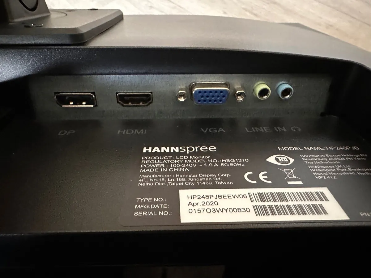 Hannspree monitor 24 inch - Image 3