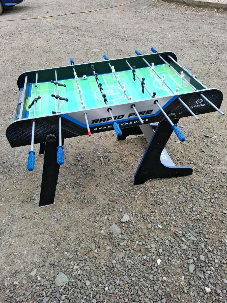 Hypro rapid fire football table - Image 1