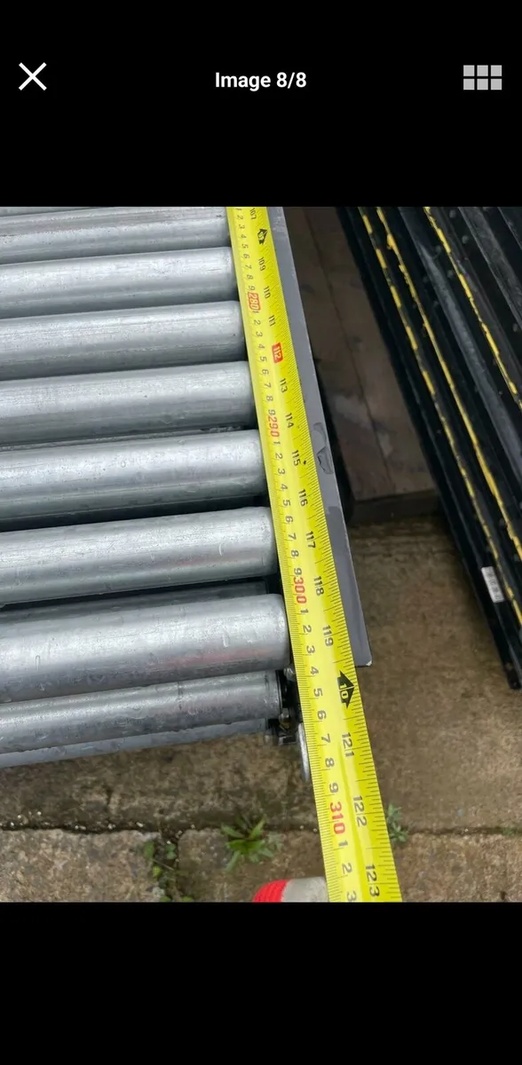 HEAVY DUTY GALVANISED ROLLER CONVEYORS - Image 2