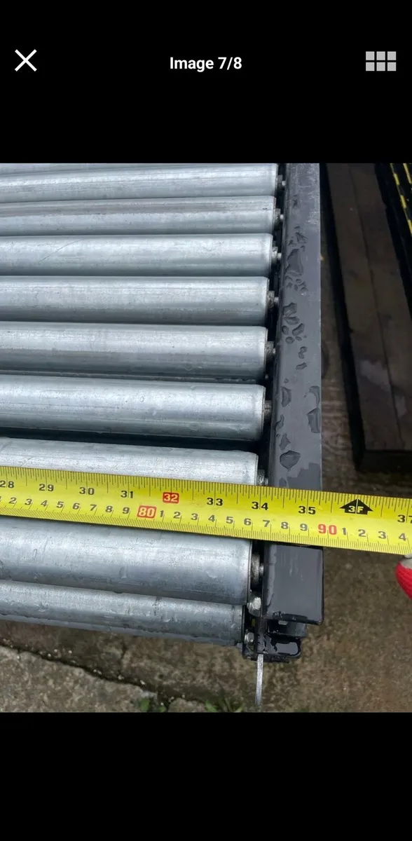 HEAVY DUTY GALVANISED ROLLER CONVEYORS - Image 3