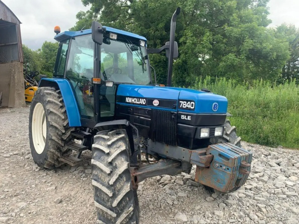 NEW HOLLAND 7840 SLE, PRISTINE - Image 1