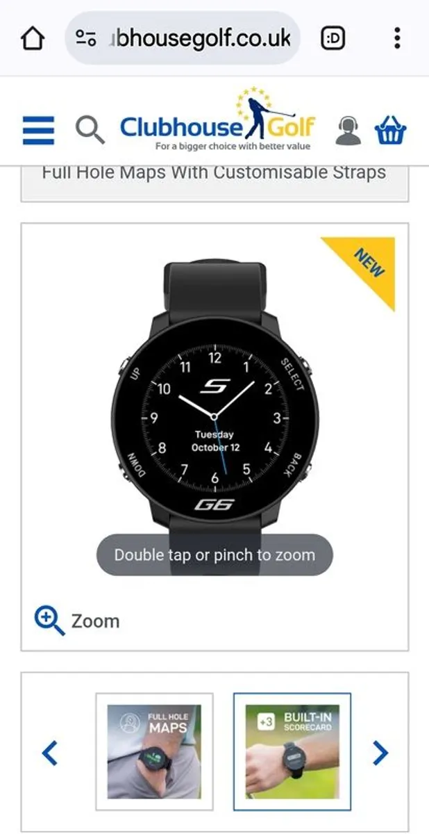 Gps Golf Watch Reduced. - Image 2