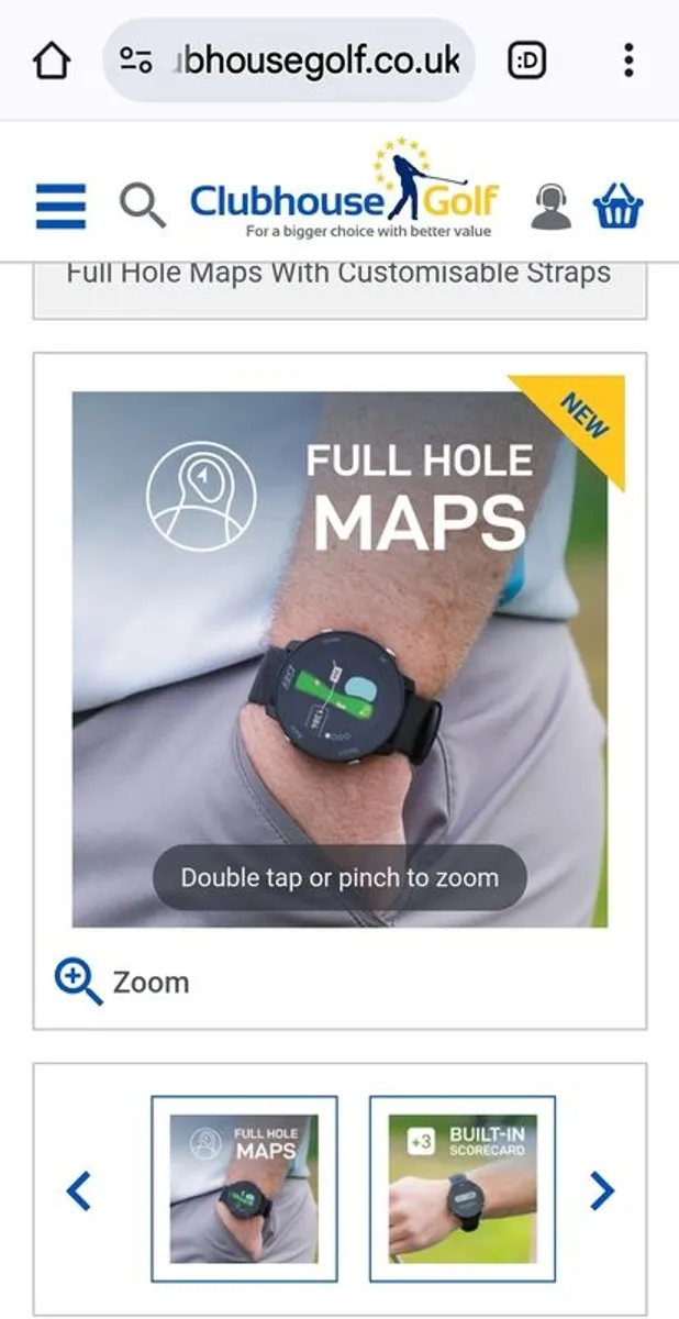 Gps Golf Watch Reduced. - Image 4