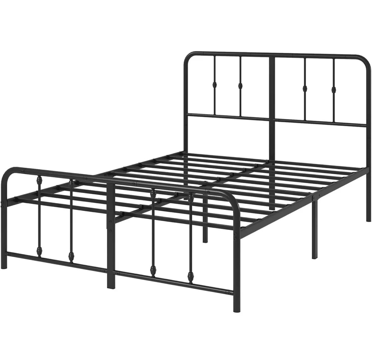 Double Bed Frame Bed 135x190 cm - Image 2