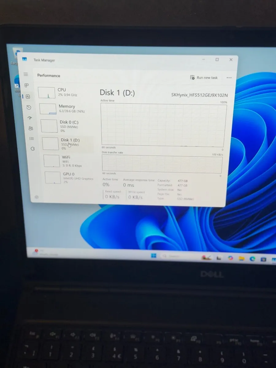 Dell Precision 7550 Laptop i7/40GB/1TBSSD/FHD - Image 4