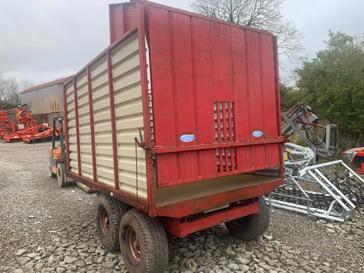 JOHNSTON 12' X 7' SILAGE TRAILER - Image 2