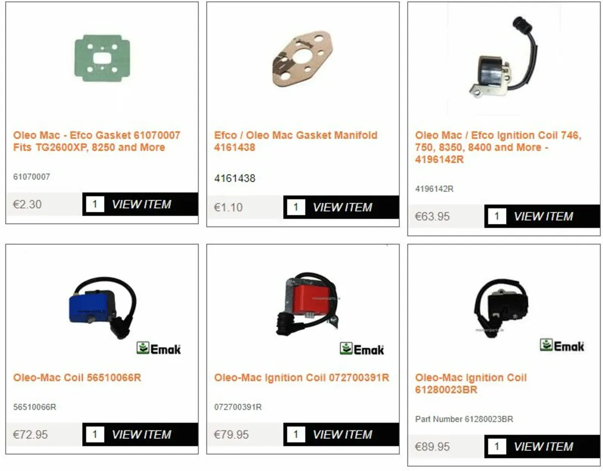 Oleo Mac Efco Spare Parts - Image 3