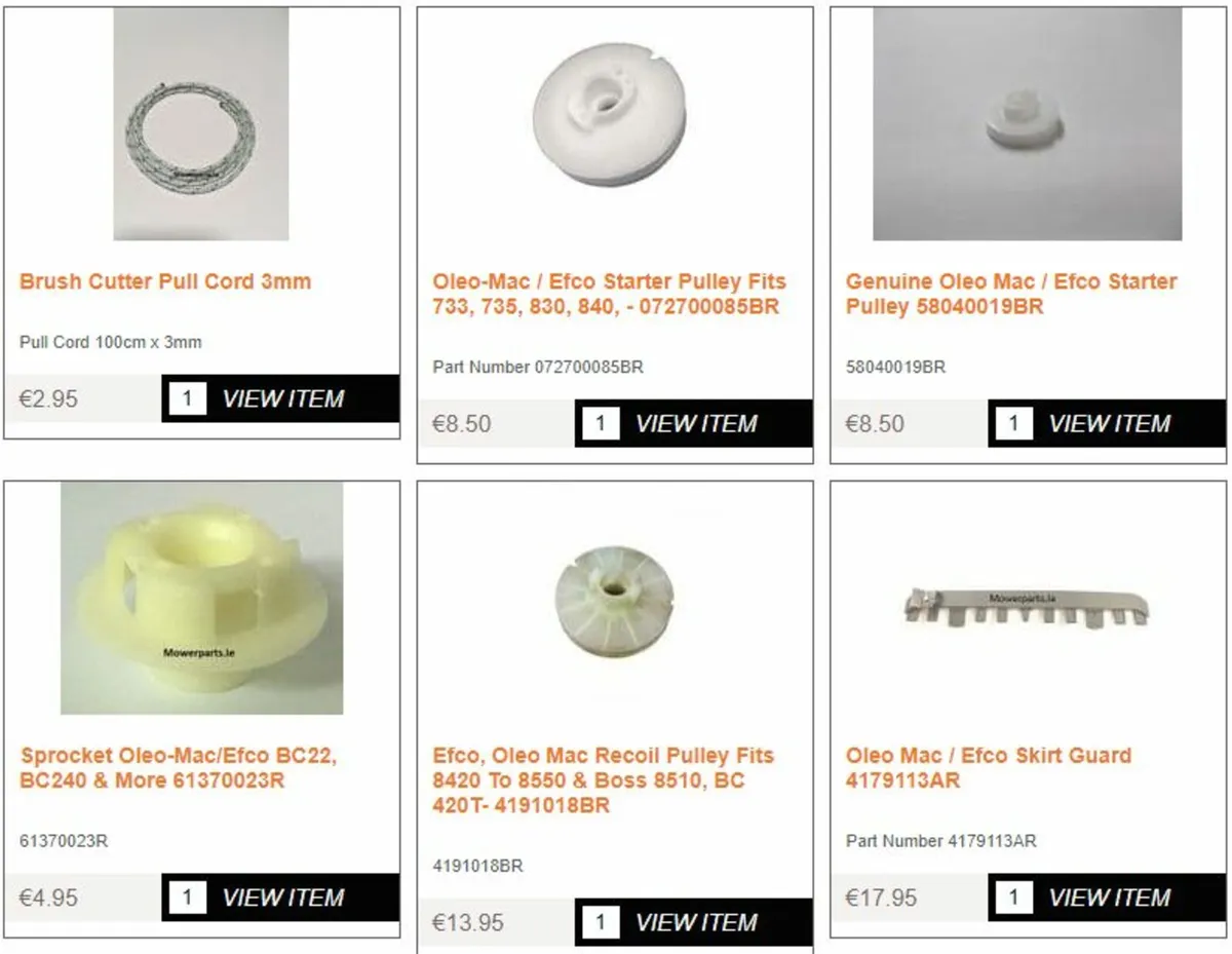 Oleo Mac Efco Spare Parts - Image 4