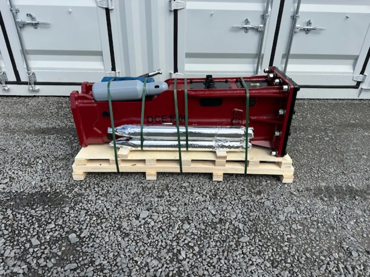 New DCE 1000 Hydraulic Breaker **Online Auction** - Image 1