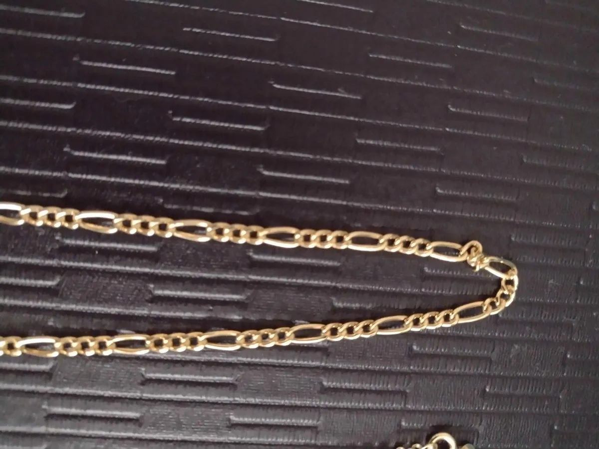 New 9ct gold 18" figura necklace - Image 3
