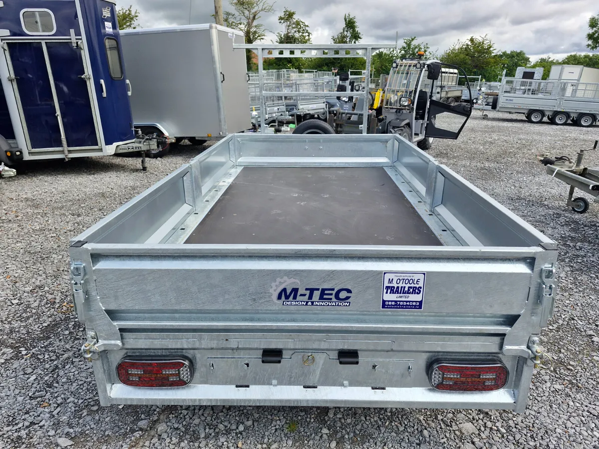 M-TEC  10' x 5'6"  DROPSIDES  TRAILER - Image 4