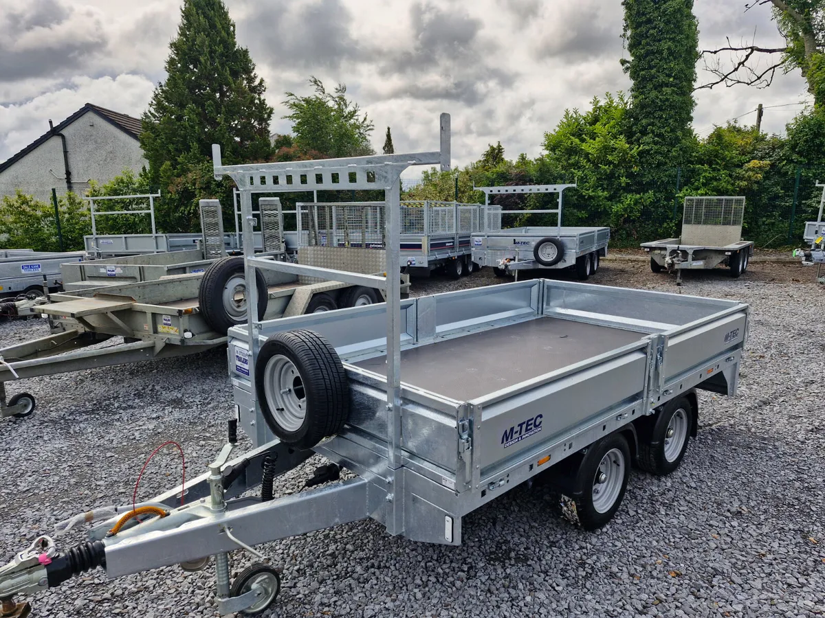 M-TEC  10' x 5'6"  DROPSIDES  TRAILER - Image 2