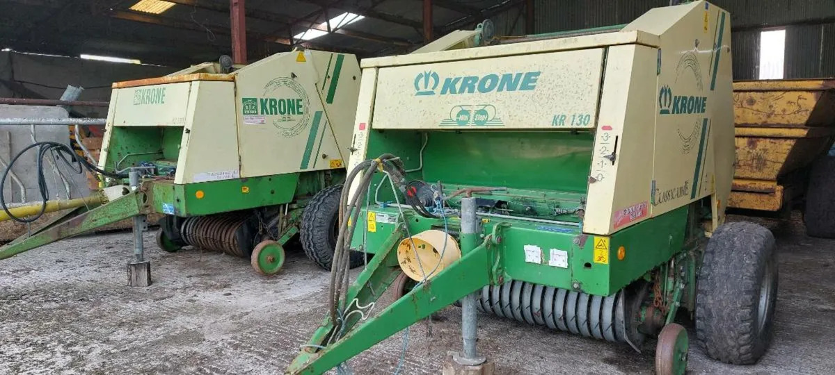 Krone Round Balers KR130 (X2) - Image 1
