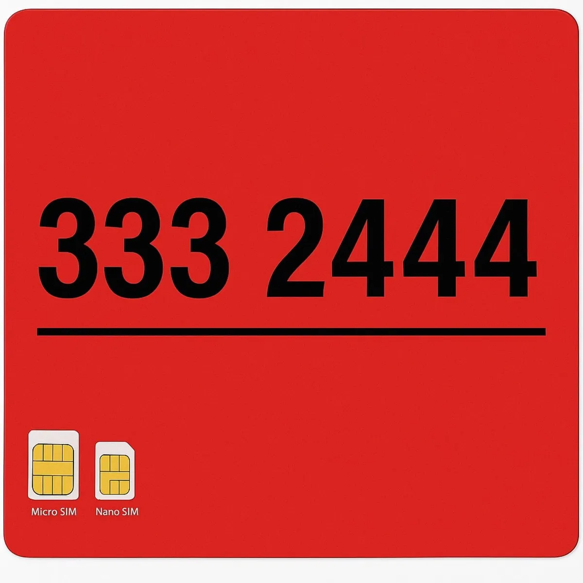 Golden number - sim Card - Image 2
