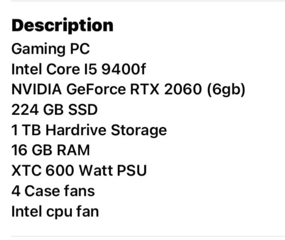 Gaming pc - Image 1