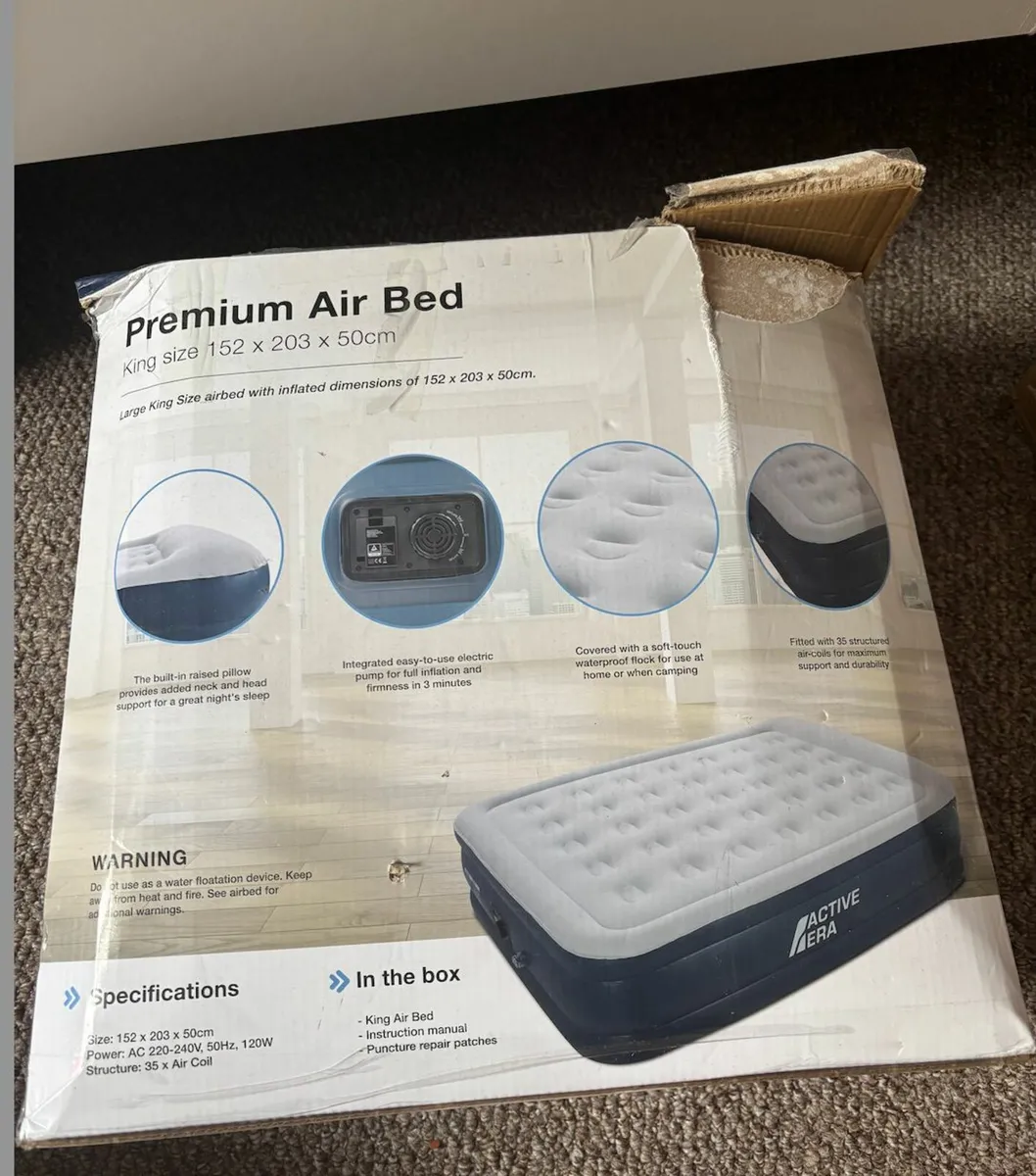 King Sized Inflatable Mattress - Image 2