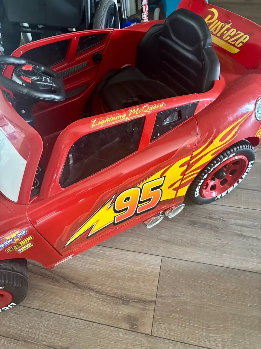 Lightning McQueen car kids to drive - Image 4