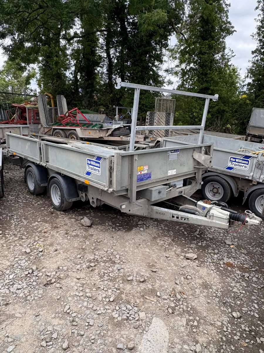 Ifor Williams 12ft tipping trailer - Image 2