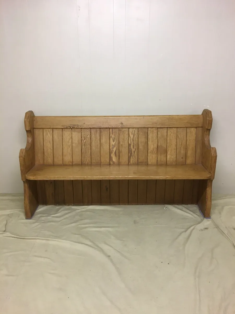 Victorian Church Pew - Image 1