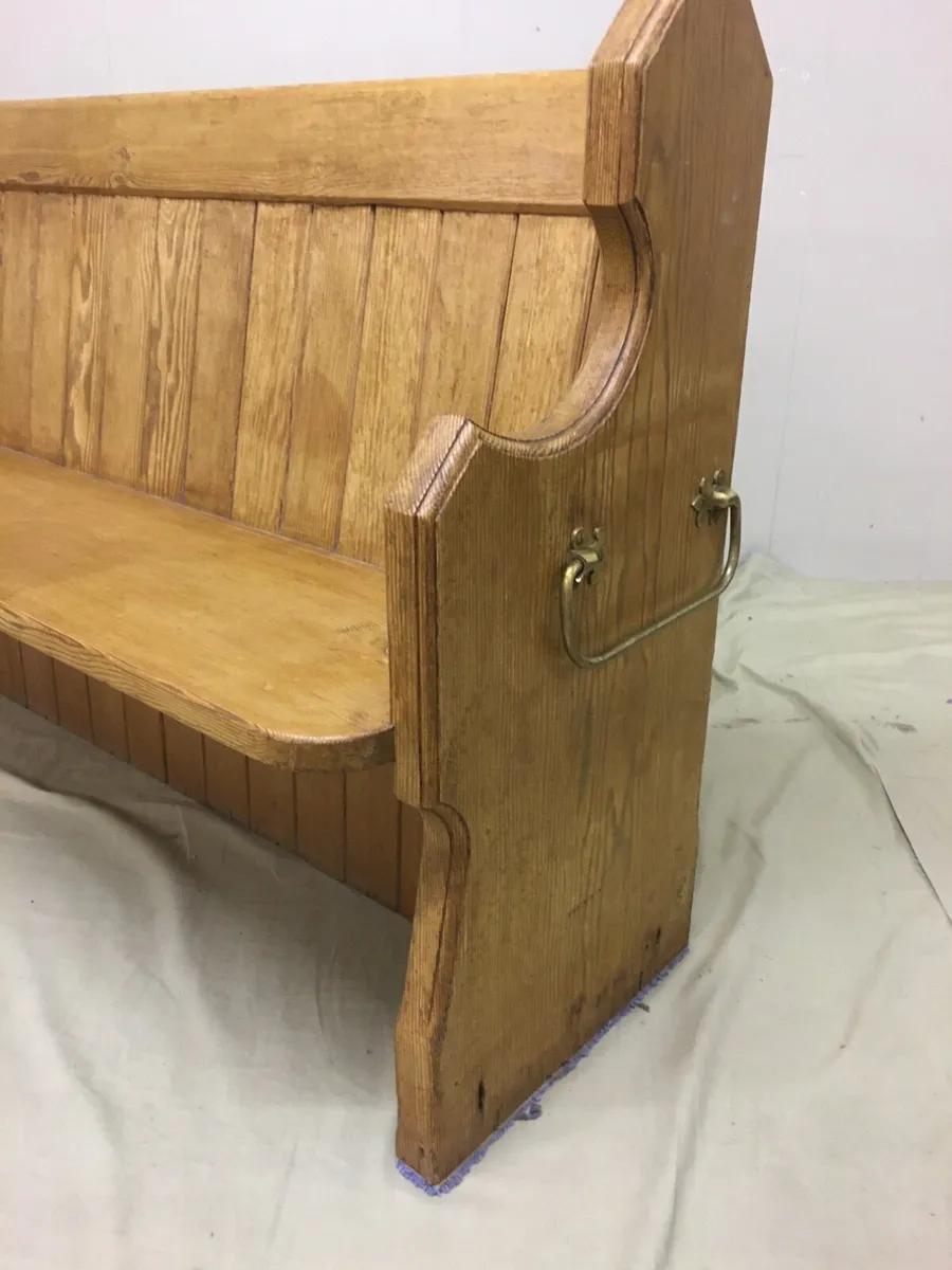 Victorian Church Pew - Image 4