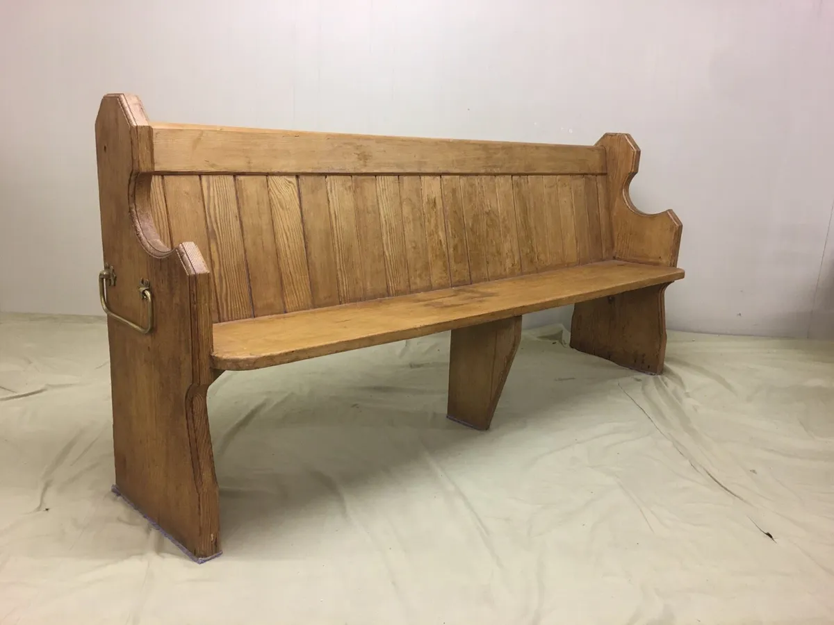 Victorian Church Pew - Image 2