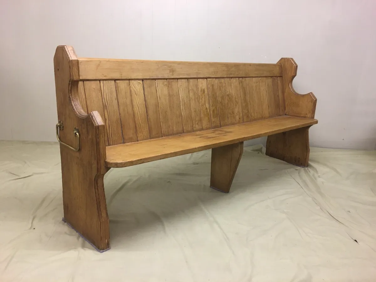 Victorian Church Pew - Image 3