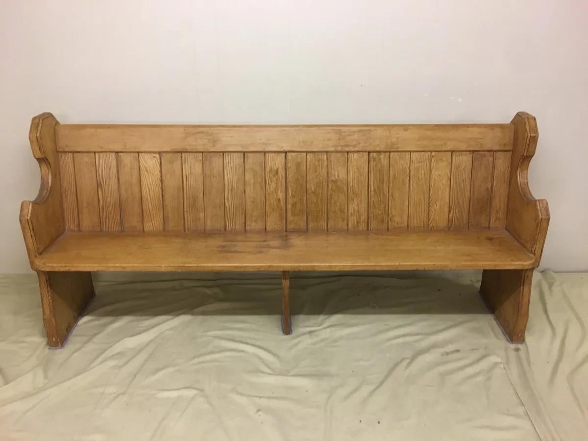 Victorian Church Pew - Image 4