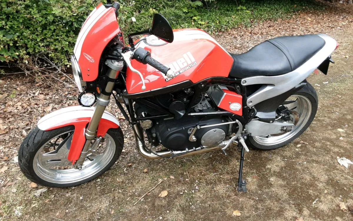 419 of 800 Buell X1 lightning racing red stripe - Image 2