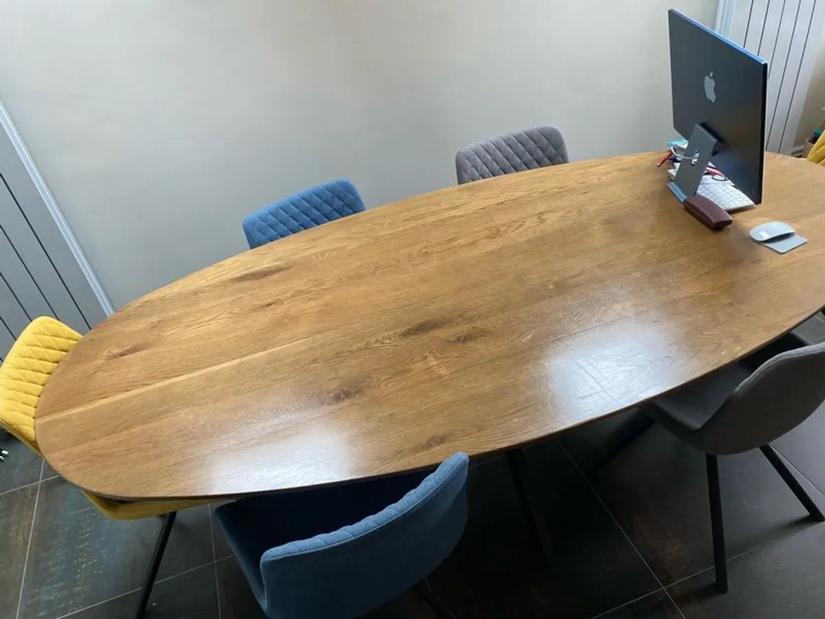 Kitchen Table 2.3m x 1.1m - Image 3