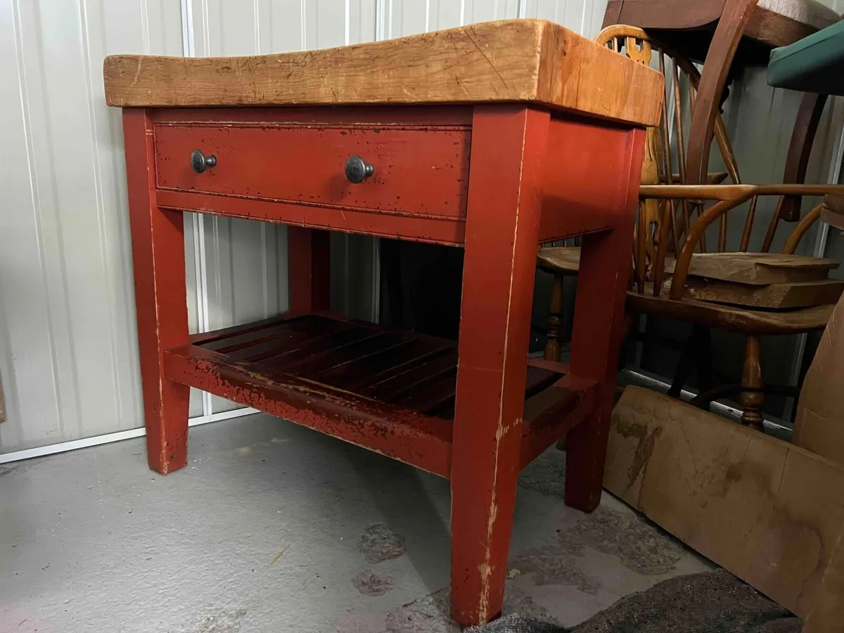 Kitchen butcher's block - Image 1