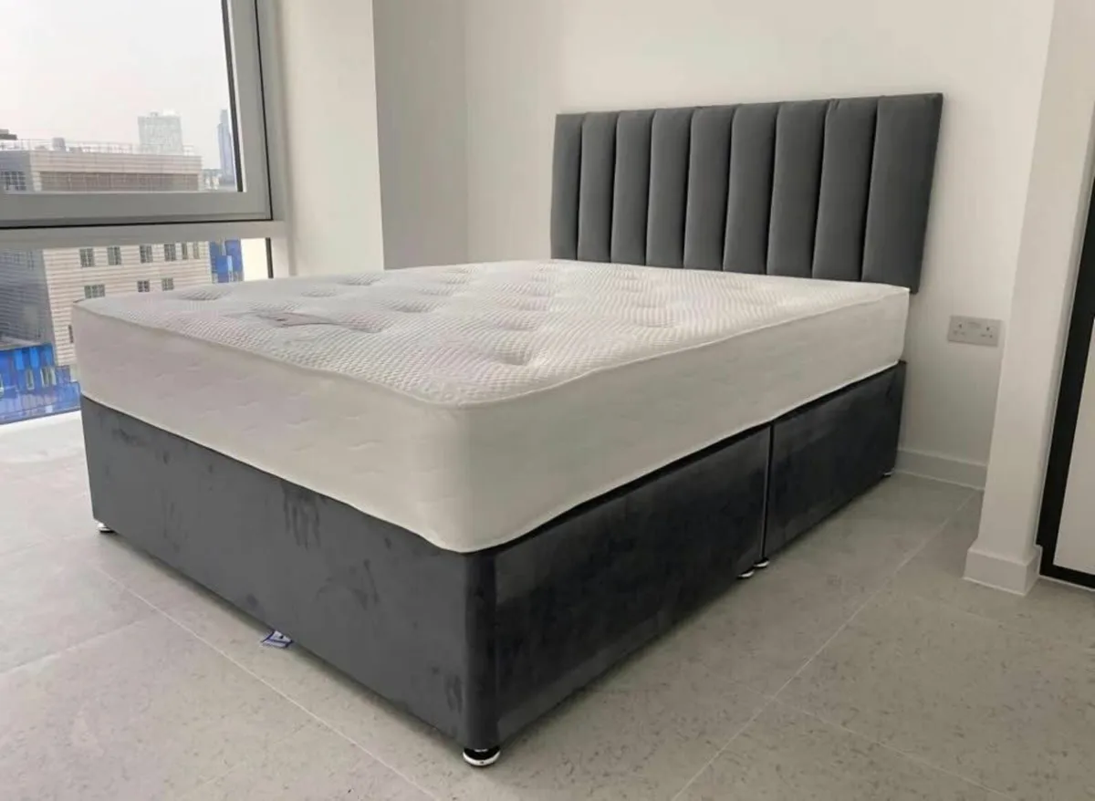 Free Delivery Luxus Divan Beds with mattresses - Image 2