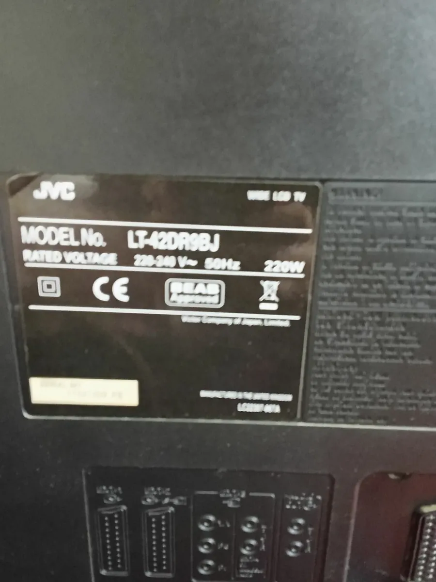JVC 42inch TV - Image 3