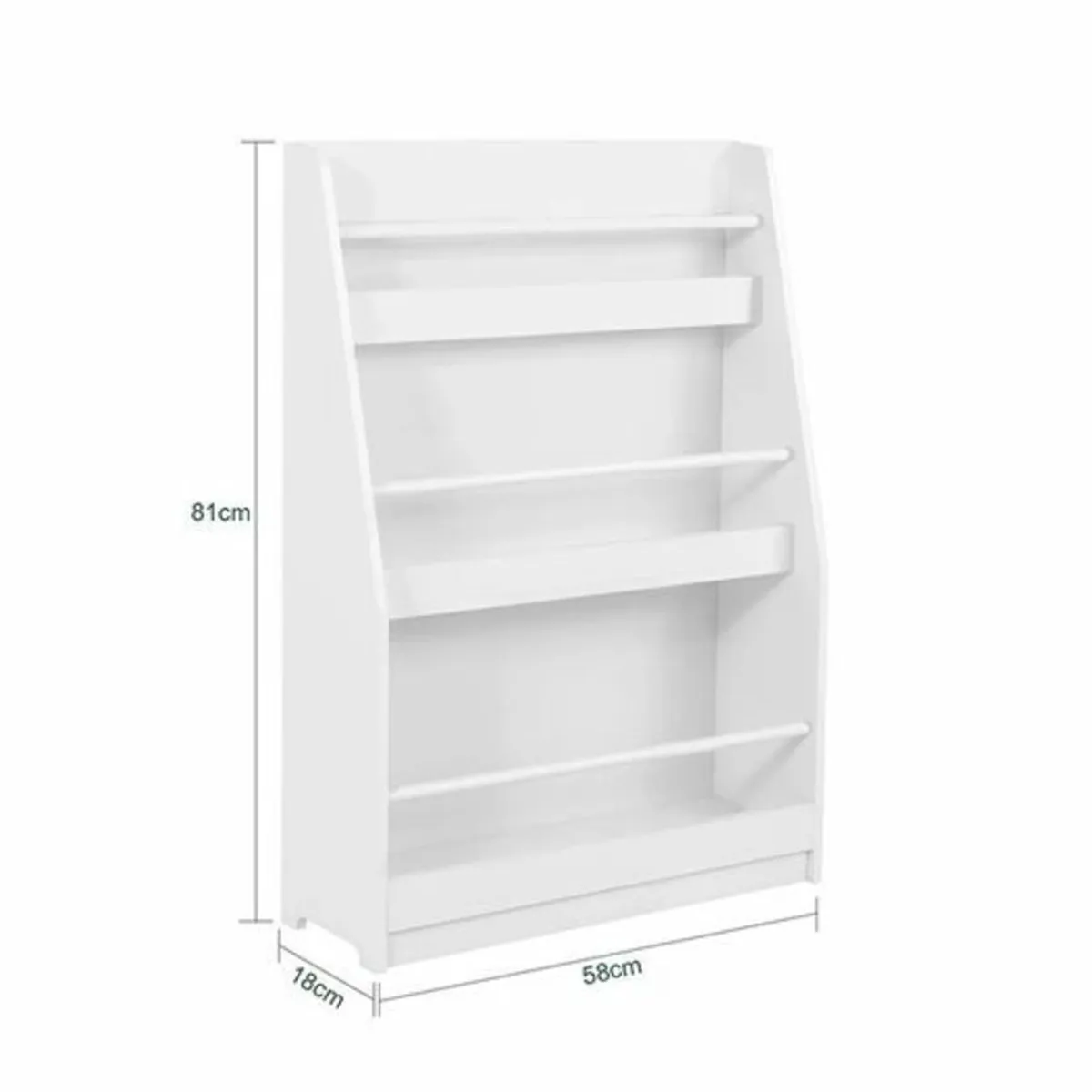 Kids Bookcase Shelf Wall Shelves Children's Storag - Image 2