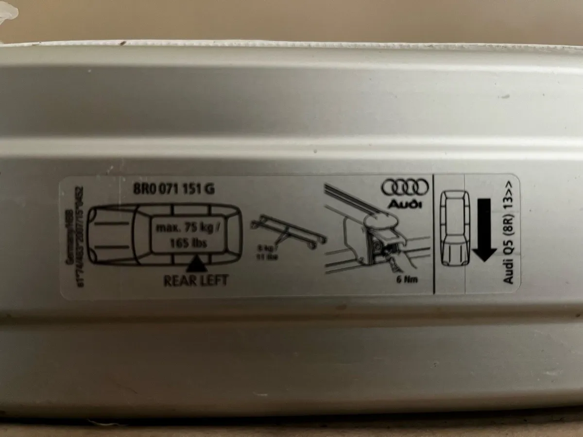Audi Q5 Roof Bars - Image 4
