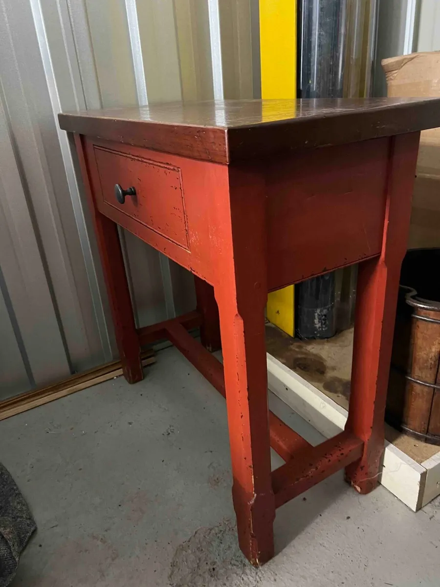 Kitchen solid wood side table - Image 2