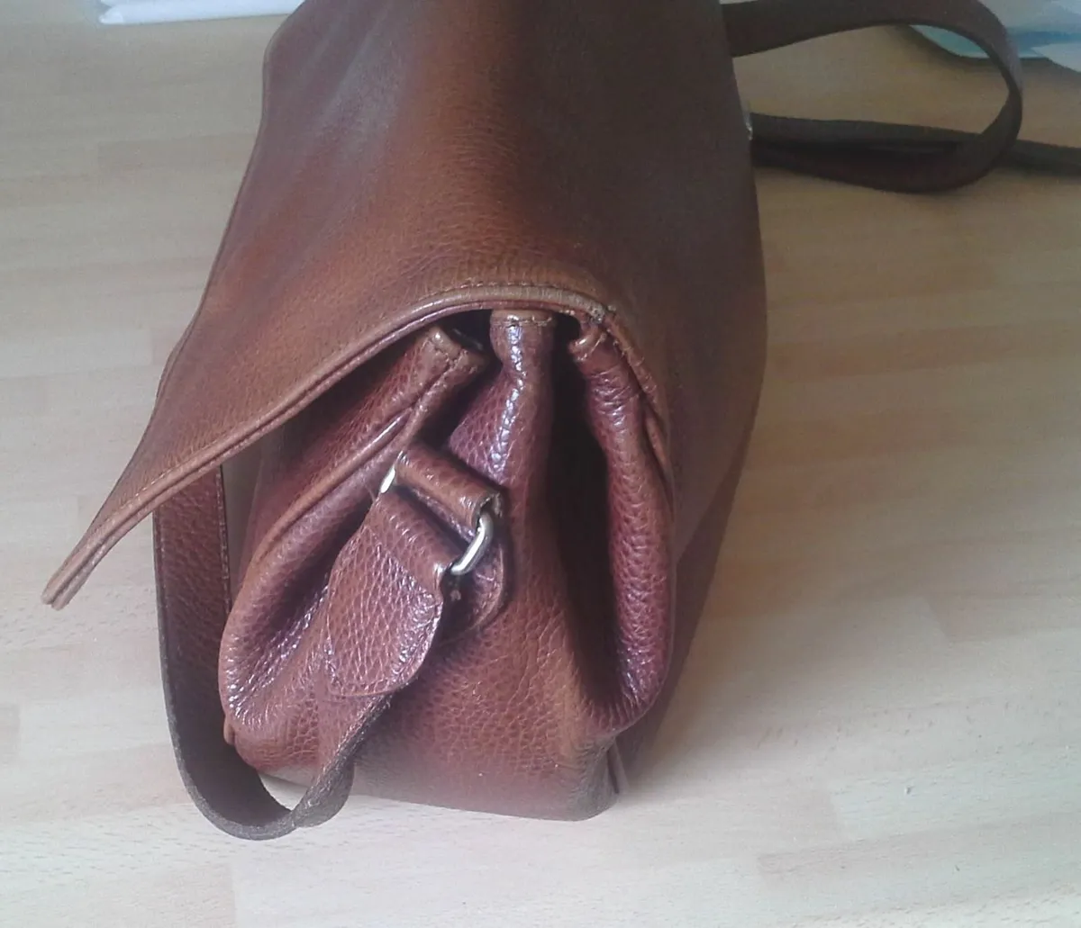 Genuine Italian Leather Handbag from Italy - Image 3