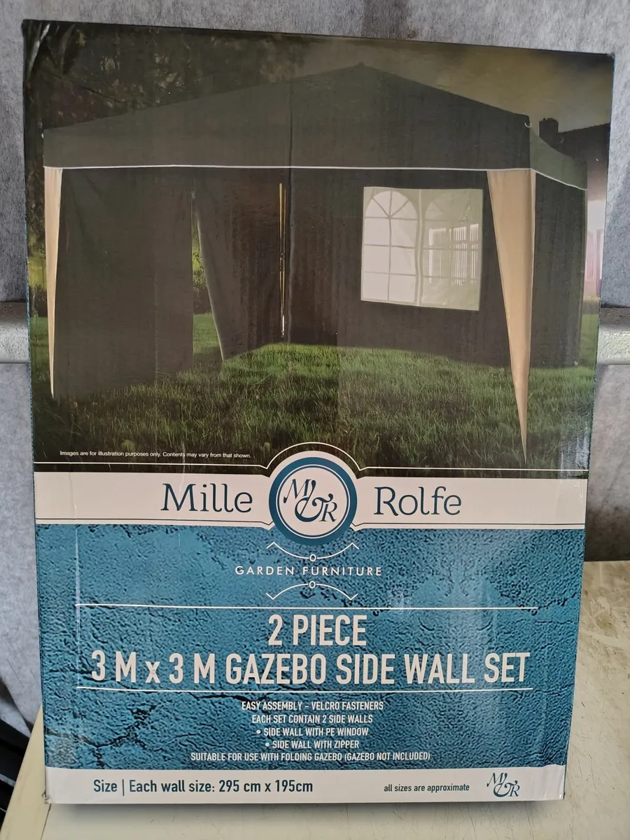 Gazebo sides and weights - Image 1