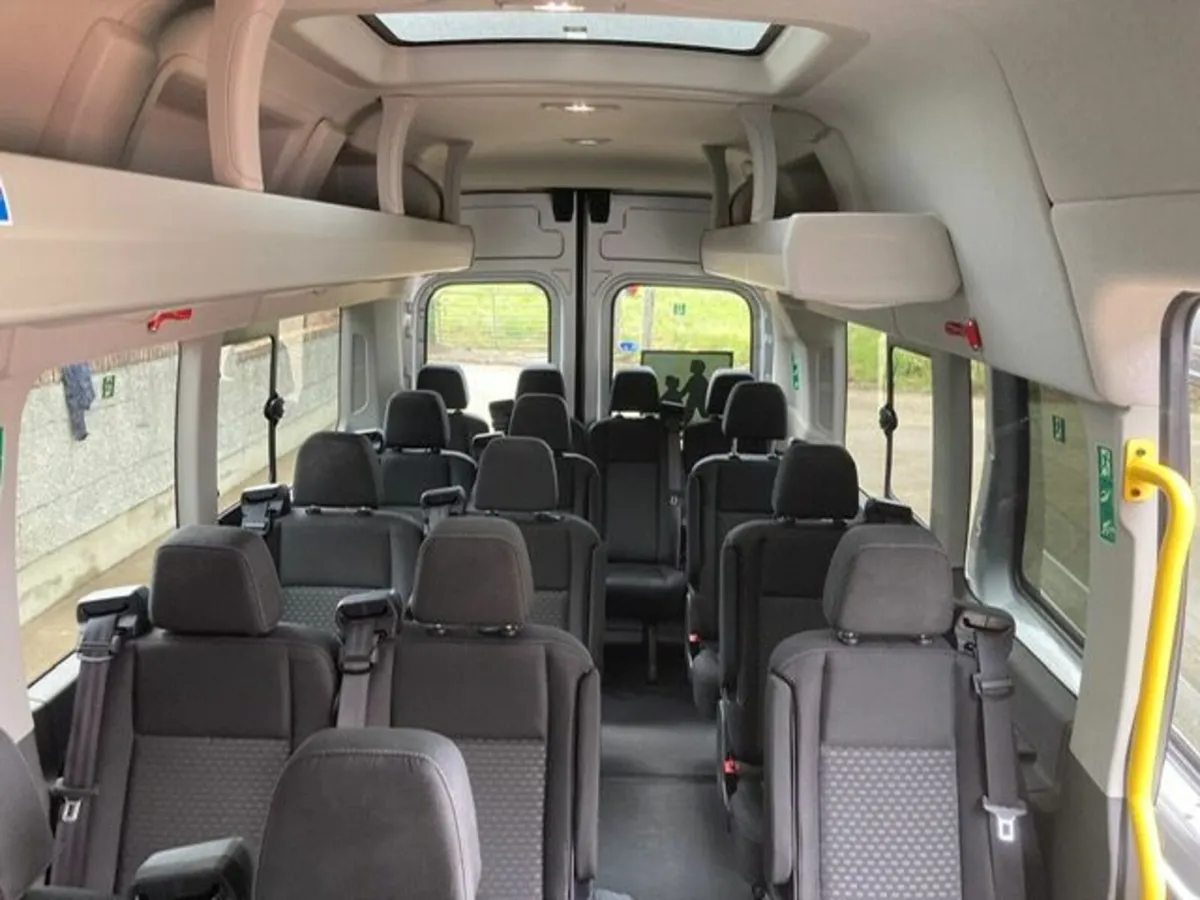 2021 FORD TRANSIT 460 LEADER ECOBLUE MINIBUS - Image 2