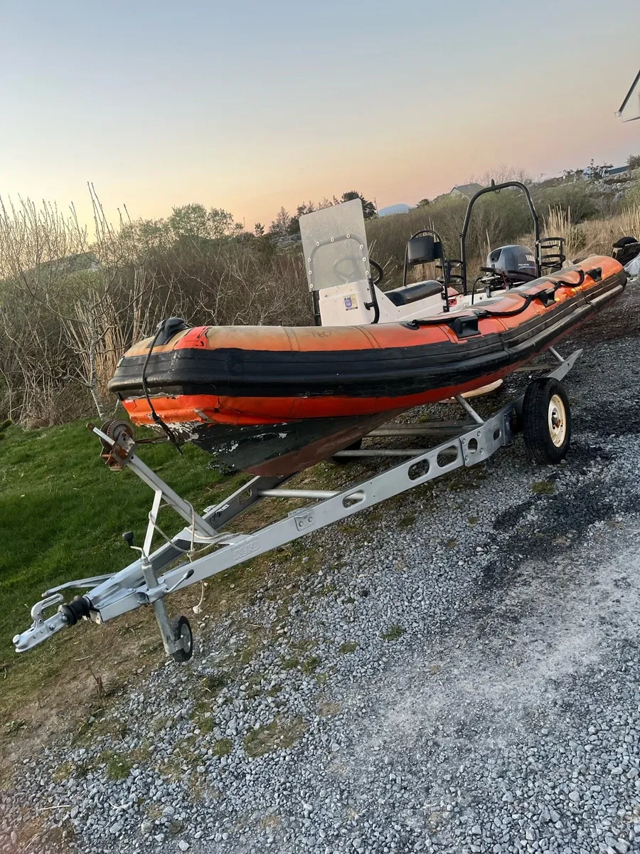 Valiant Rib 5.8m 25hp Yamaha - Image 1