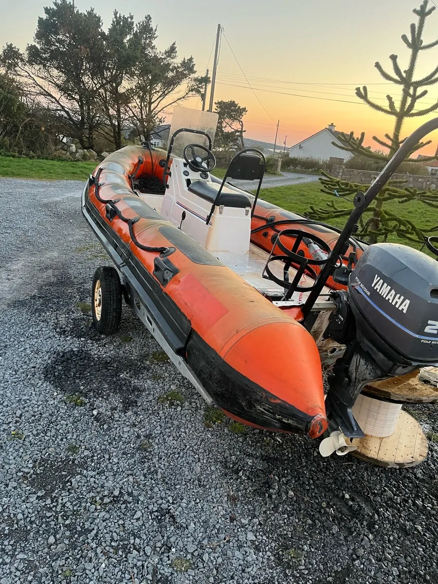 Valiant Rib 5.8m 25hp Yamaha - Image 2