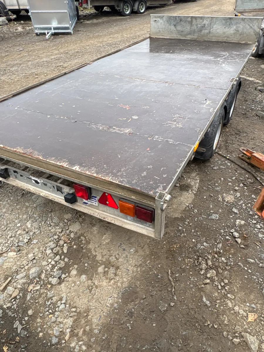 Ifor Williams lm146 flat bed trailer - Image 2