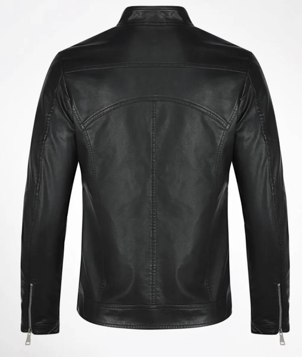 Pu leather jacket - Image 2