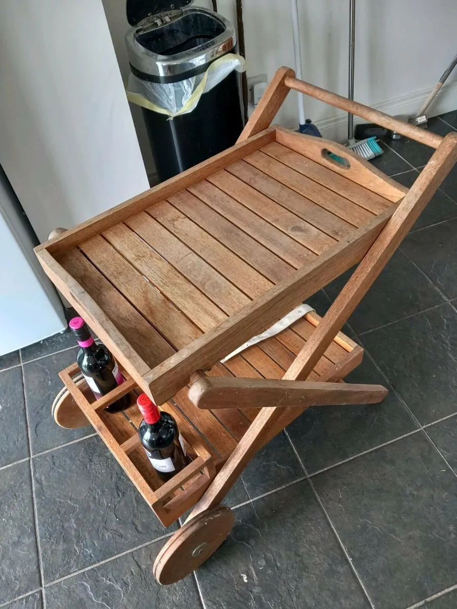 Garden Drinks / Snacks Trolley - Image 2