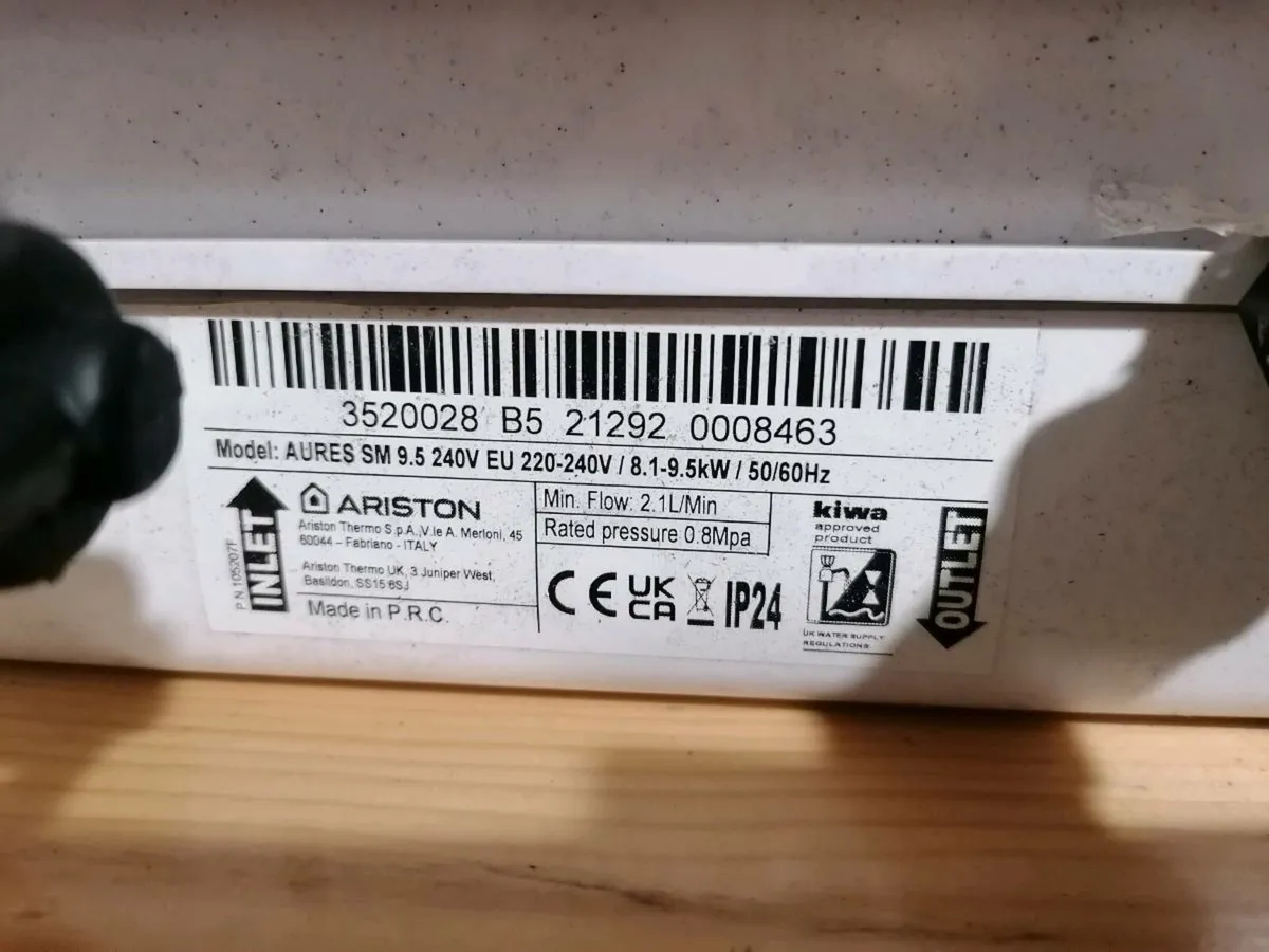 9.5KW Instant Water Heaters - Image 3