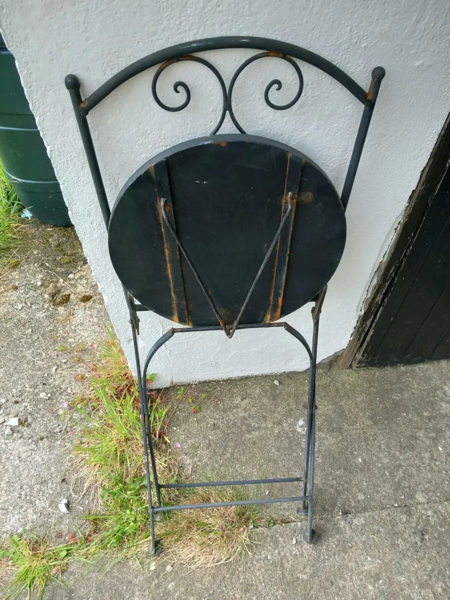 Cast Iron Garden chairs - Image 2