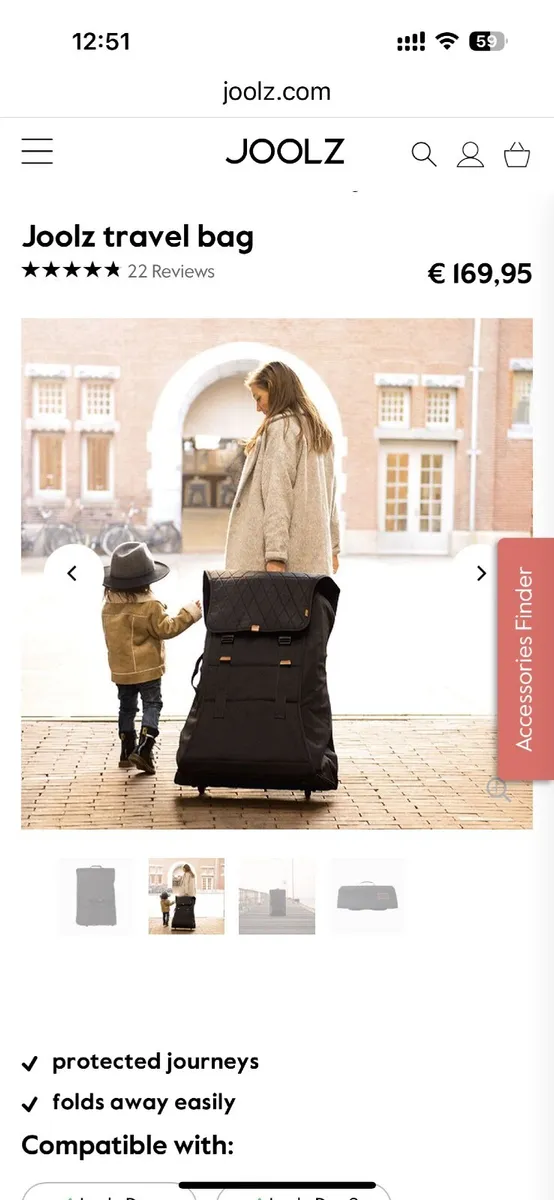 Travel bag pram/buggy (Joolz) - Image 2