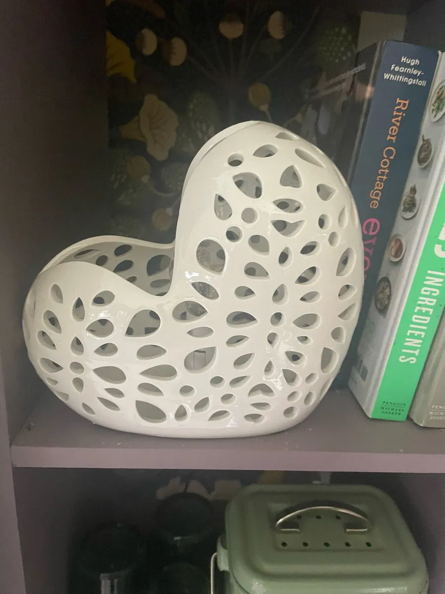 Heart Ceramic Lamp - Image 1